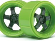 HPI 112817 - WORK MEISTER S1 WHEEL GREEN (MICRO RS4/4PCS)
